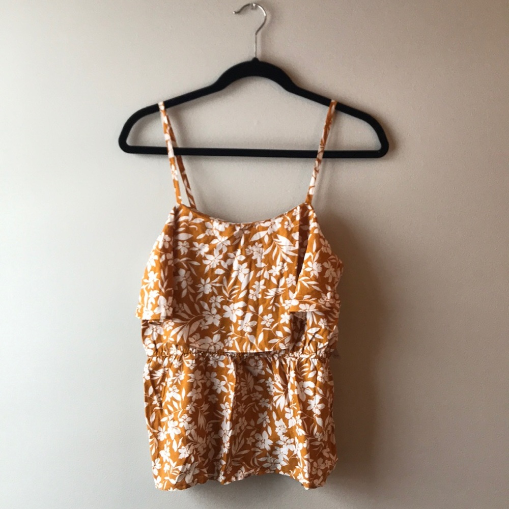 NWT old navy peplum tank top